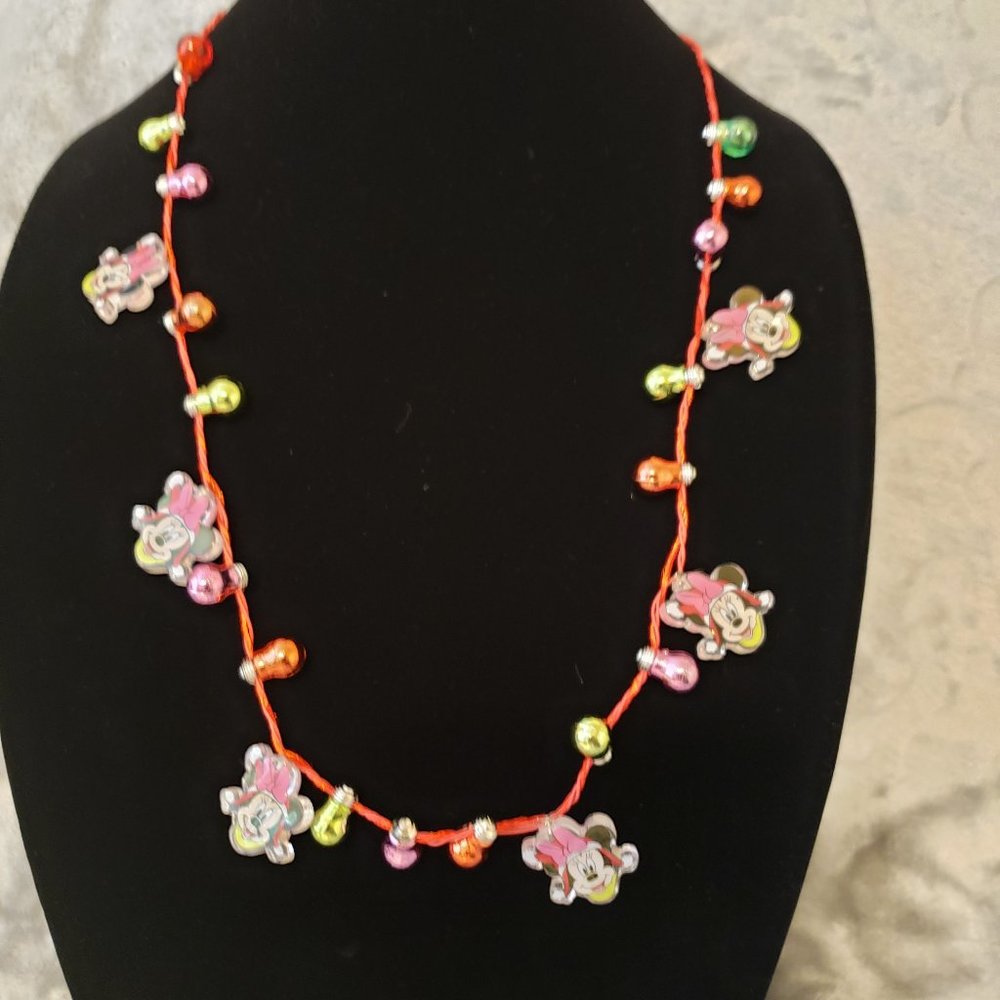 💋Disney Light MinnieNecklace **2 for $15 Bundle